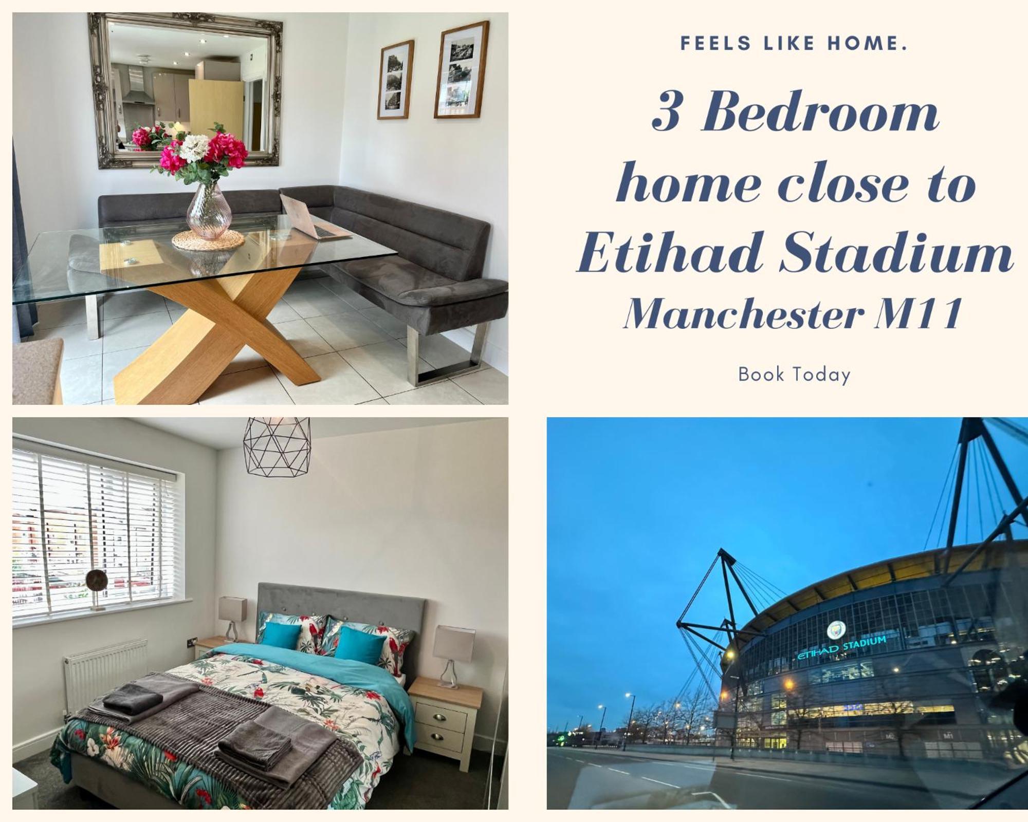 Ao Arena Etihad Gem 6 Guests Βίλα Μάντσεστερ Εξωτερικό φωτογραφία